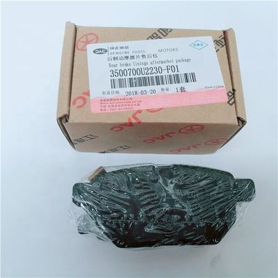 Pads de freio traseiro semimetálicos 15*10*10 O ajuste perfeito para JAC S3 Peças de Automóvel Originais