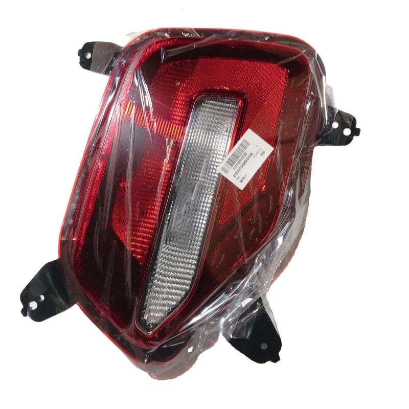 Montagem de lâmpada de nevoeiro traseira direita e reflector reflector de plástico para montagem de automóveis JAC S3